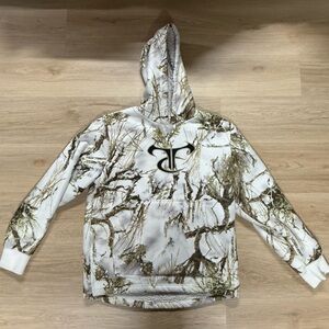 True Timbers Camo Sherpa Lined Hoodie. Medium.